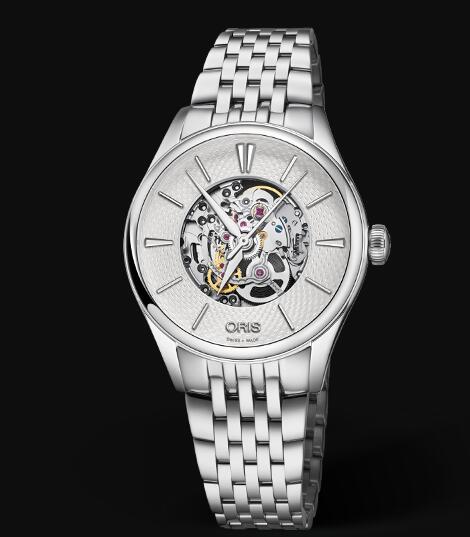 Oris Artelier Skeleton 33mm Replica Watch 01 560 7724 4051-07 8 17 79